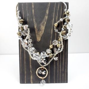 Erica Lyons Beaded Statement Necklace NWOT
